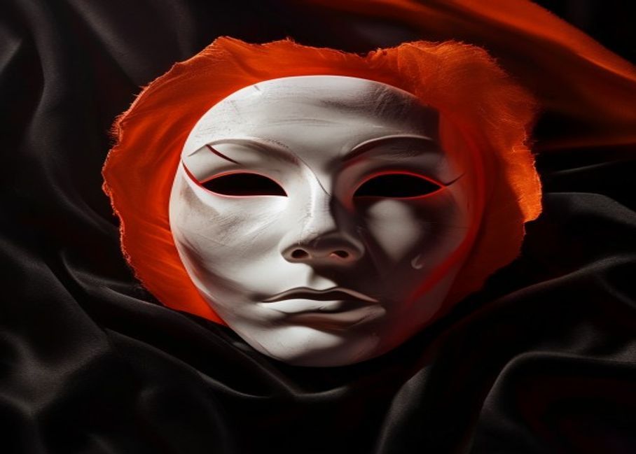 Mask closeup